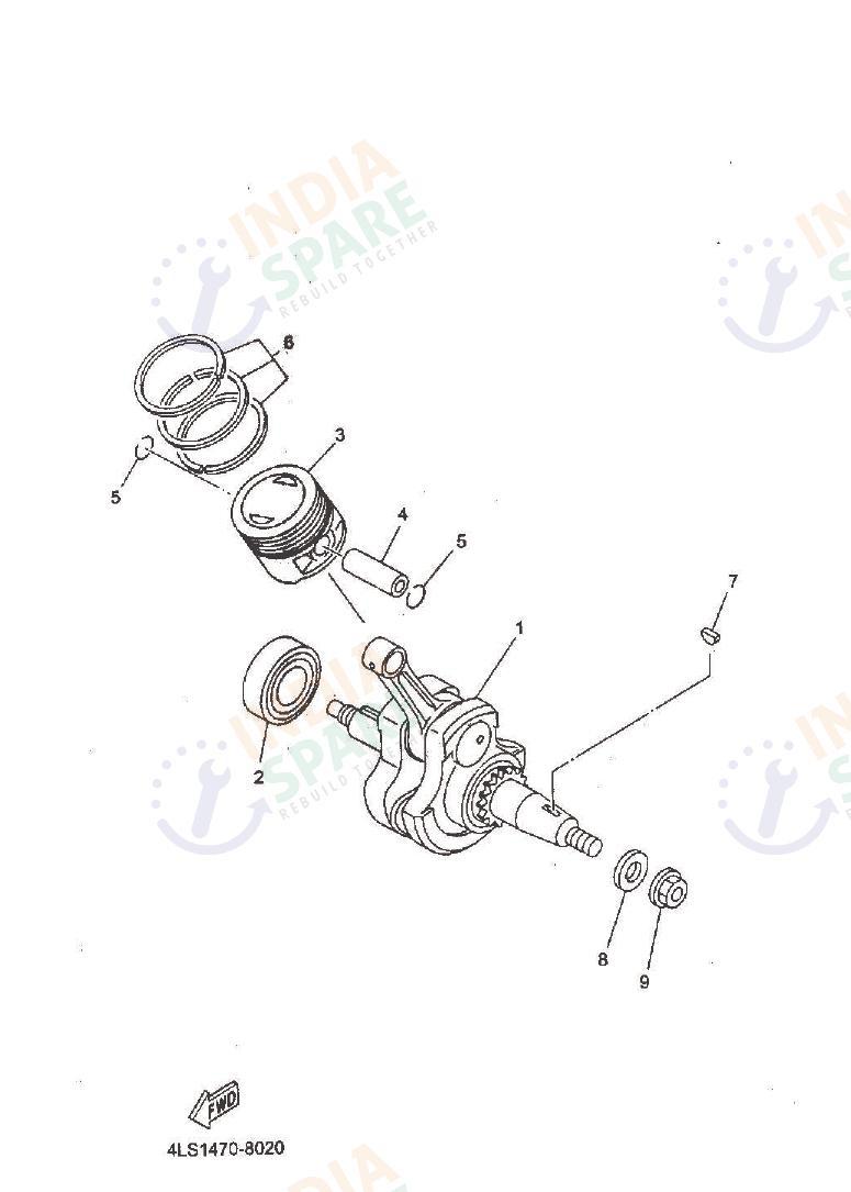CRANKSHAFT & PISTON